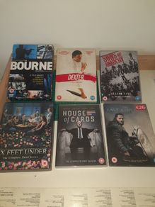 DVD Box Sets Bourne, Dexter, Sons of Anarchy & More (5e Each) or lot for 20