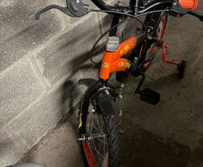 Kids Bicycle - 16 Inch Strike Bike Orange