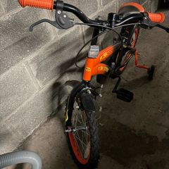 Kids Bicycle - 16 Inch Strike Bike Orange