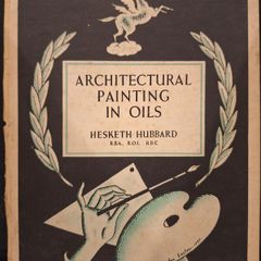 SALE!  ARCHITECTURAL Paintings in Oils by Hesketh Hubbard 1938 - Instructional Art Series