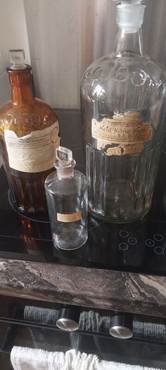 old medicine bottles