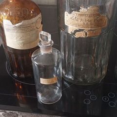 old medicine bottles