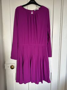DKNYC long-sleeved pink-purple dress Size L
