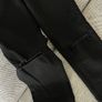 Black skinny ripped knee jeans Image 2