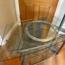Glass TV table / stand Image 2