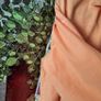 100% Cotton Oversized Orange Shirt - January Clearance Image 4