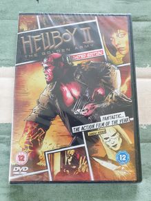 Hellboy II The Golden Army 2008 DVD Guillermo del Toro Ron Perlman Selma Blair