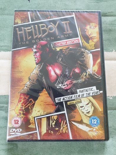 Hellboy II The Golden Army 2008 DVD Guillermo del Toro Ron Perlman Selma Blair
