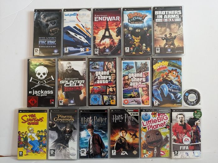 PSP Collection (See Photos for more of the collection) READ DESCRIPTION