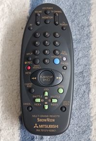 Mitsubishi RM 76151V 65801 Remote Control