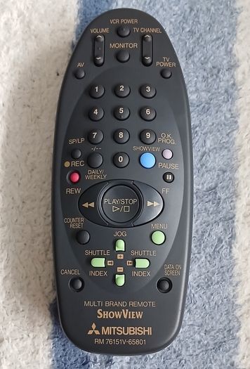 Mitsubishi RM 76151V 65801 Remote Control