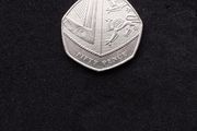 UK : 50p Coin , Royal Shield of Arms , 2015