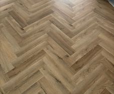 Herringbone laminate floor