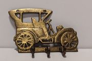 Antique early 1900s Brass Key holder