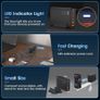 200W 6-Port USB Charging Station, PD 100W 65W 45W 20W 18W USB C GaN III Charger Laptop & Phone Fast Charger Plug, Compatible with MacBook Pro/Air,Dell XPS, iPhone 15/16/14/ Pro, iPads, Steam Deck Image 8