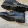 Marco Moreo Slip On Navy Suede Shoes - Size 39.5 Image 4