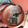 Copper pendant ceiling light. Lovely shape. Image 5