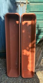 2 x Large Window Boxes