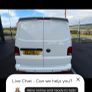 W Transporter T6.1 Rear SpoilerPainted B4B4 White (New) Image 4