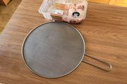 Round Stainless Steel Splatter Guard for Frying Pans