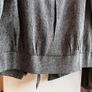 Women's Black & White Herringbone pattern waist cropped Blazer/Jacket/Coat by New Look, Size UK8, EU36 Image 4