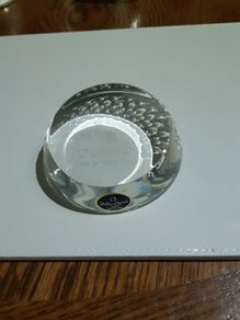 Dublin crystal paperweight