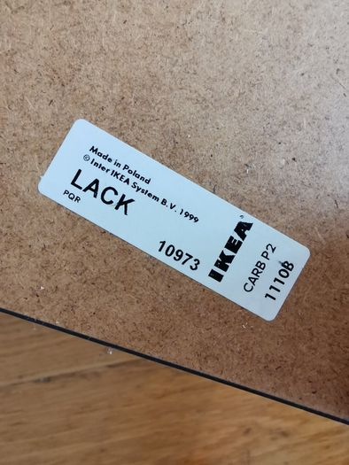 ikea black TV bench
