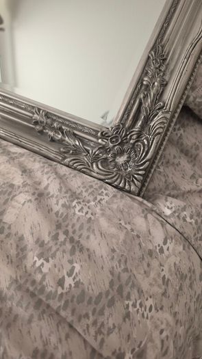 Vintage Silver Mirror
