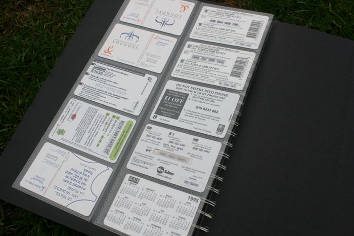 Vintage Call Cards collection of  over 300  international calling cards