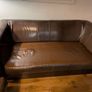 Pair of 2 Seater Sofas, I with Sofa bed Image 5