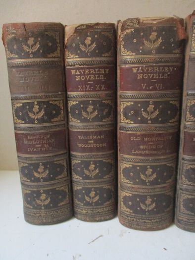 1879, The Waverley Novels - 7 Odd Volumes