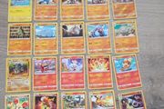 26x Pokemon Cards Bundle - Fire, Pikachu &amp; Fighting Type