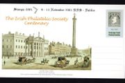 2001 Ireland Stampa Members Souvenir Irish Philatelic Society Centenary card Overprinted for Stampa Mint Never Hinged.