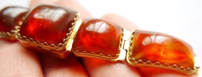 Vintage womens amber cocktail watch. Russian Watch Ladies CHAIKA