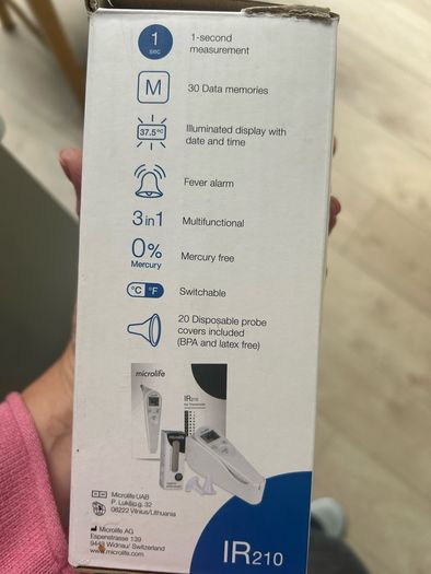 digital ear thermometer