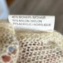 Crochet Mohair mini dress tunic size women 6-10 UK Image 3