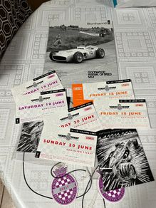Goodwood Festival of Speed. 1999.  Vintage Original Items Lot.