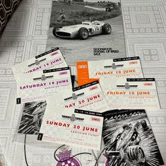 Goodwood Festival of Speed. 1999.  Vintage Original Items Lot.