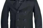 "Pea Coat" Uniform Jacket black by Brandit