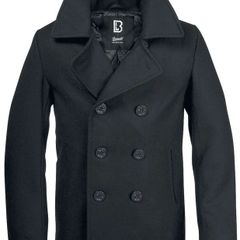 "Pea Coat" Uniform Jacket black by Brandit