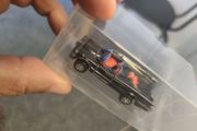 1976 Corgi Juniors Batmobile W/ Batman 1:64 Scale Toy DC Comics Vintage Car