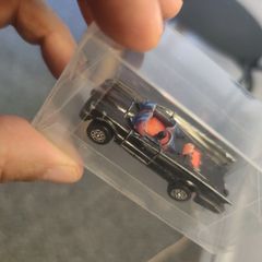 1976 Corgi Juniors Batmobile W/ Batman 1:64 Scale Toy DC Comics Vintage Car