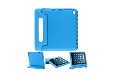 For Amazon Fire HD 8 2020 Case Kids Shockproof Tablet Smart Cover Handle EVA New Blue