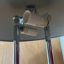 Ikea Vintage Chrome Mushroom Lamp - 1980's Image 3