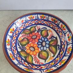 Lovely Hand Made And Painted Small Bowl Made In Portugla.