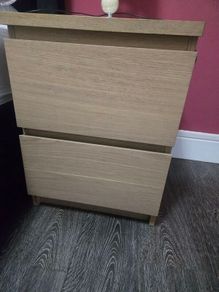 two. bedside lockers extremely spacious