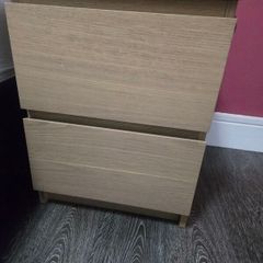 two. bedside lockers extremely spacious