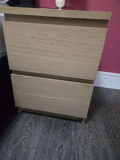 two. bedside lockers extremely spacious