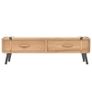 TV Cabinet Solid Fir Wood 120x33x35 cm Image 4