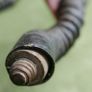 Antique Black Buck Horns 1800's Rare Horns Length 22" Image 7